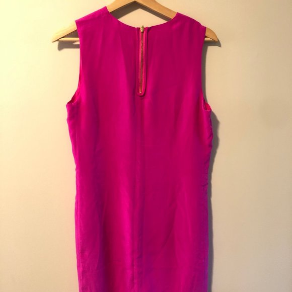 Cynthia Rowley Pink Silk Dress 10 - Picture 3 of 6